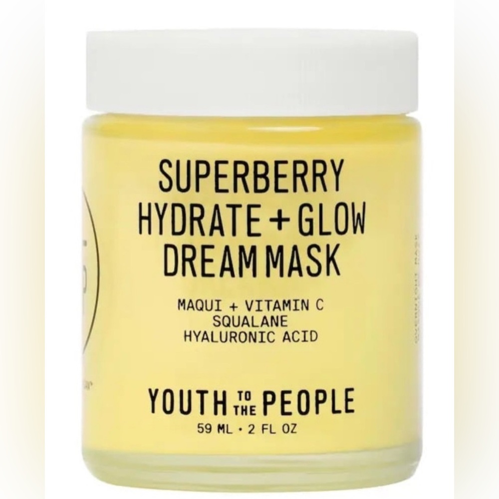 Superberry Hydrate + Glow Dream Mask - Yellow